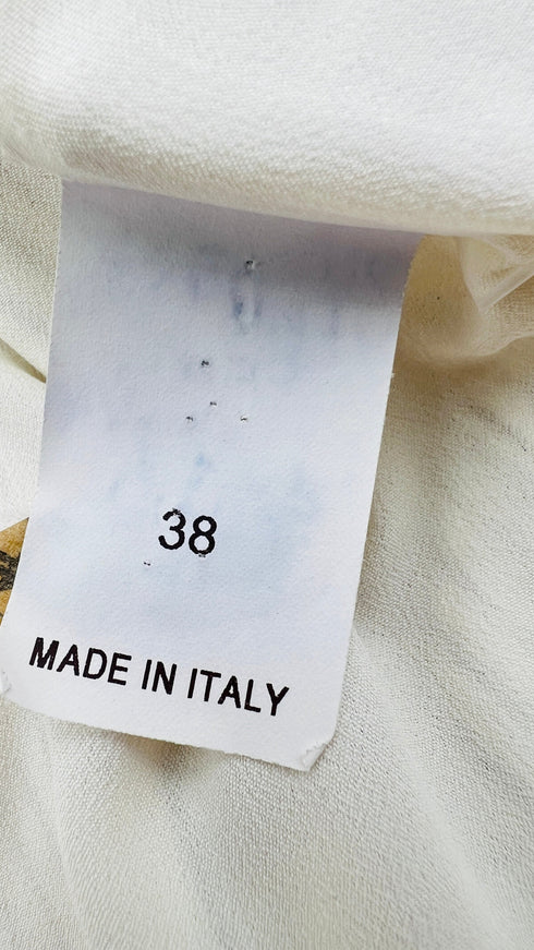 Blazer corto a righe