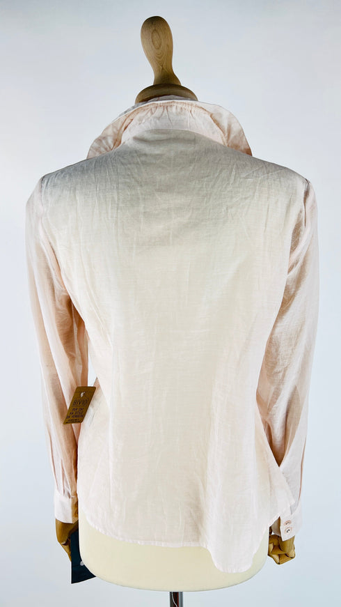 Camicia inserto pizzo con cartellino