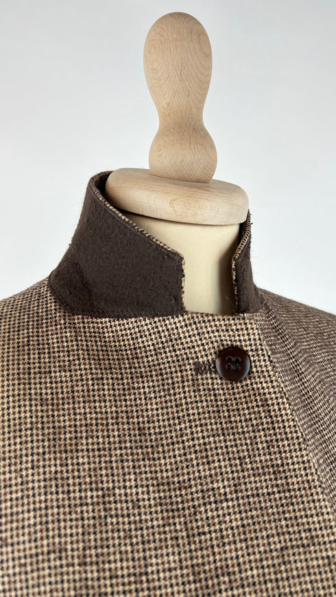 Cappotto vintage piè-de-poule