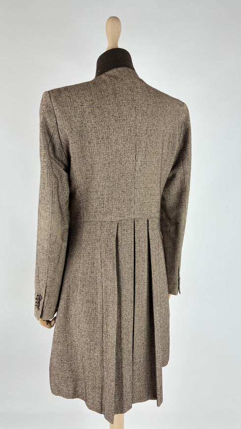 Cappotto vintage piè-de-poule