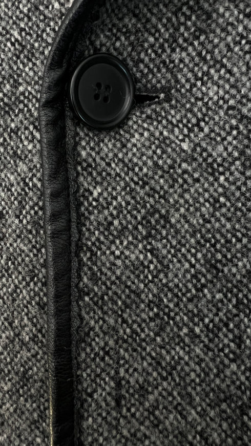 Caban doppiopetto melange