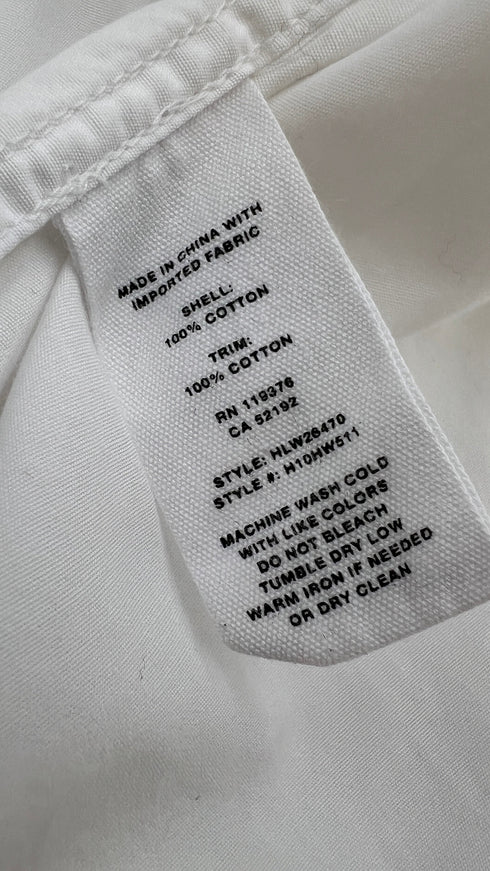 Camicia cut out posteriore