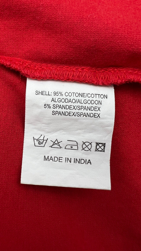 Abito corto smanicato in jersey