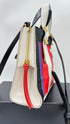Borsa pelle patchwork