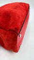 Borsa "Andromeda" suede rosso