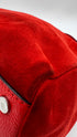 Borsa "Andromeda" suede rosso