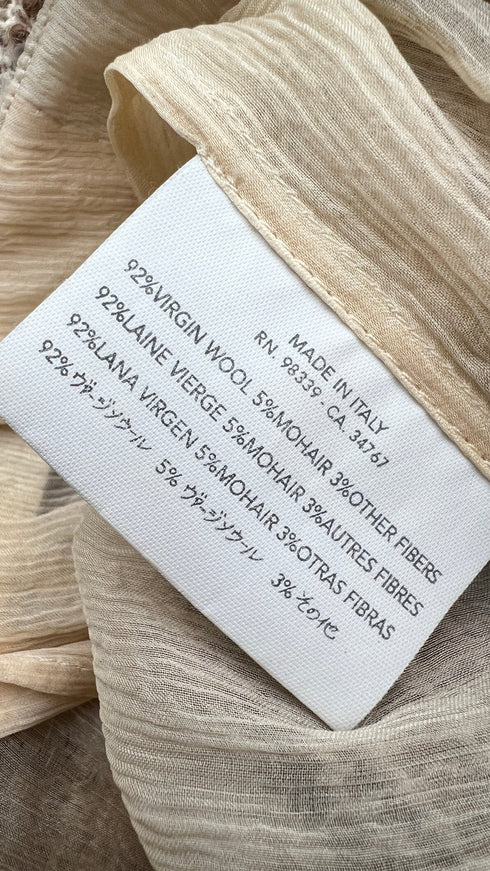 Gonna in lana mohair