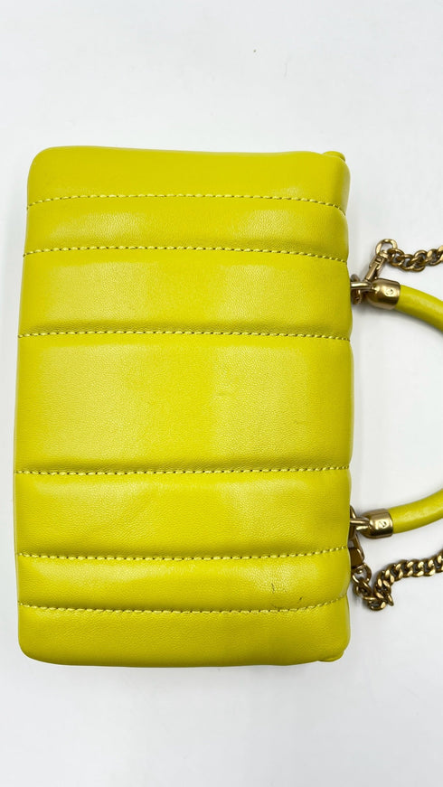 Borsa small in pelle trapuntata