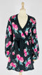 Cardigan a fiori lurex