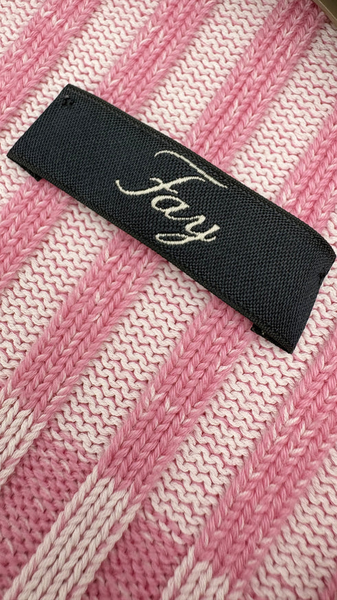 Maglione a coste in cotone