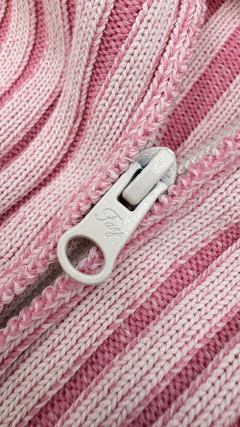 Maglione a coste in cotone