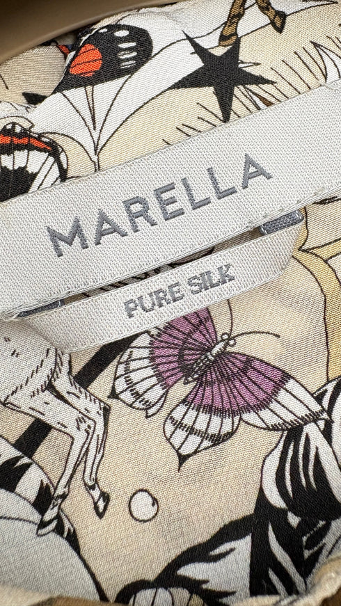 Camicia in seta stampata