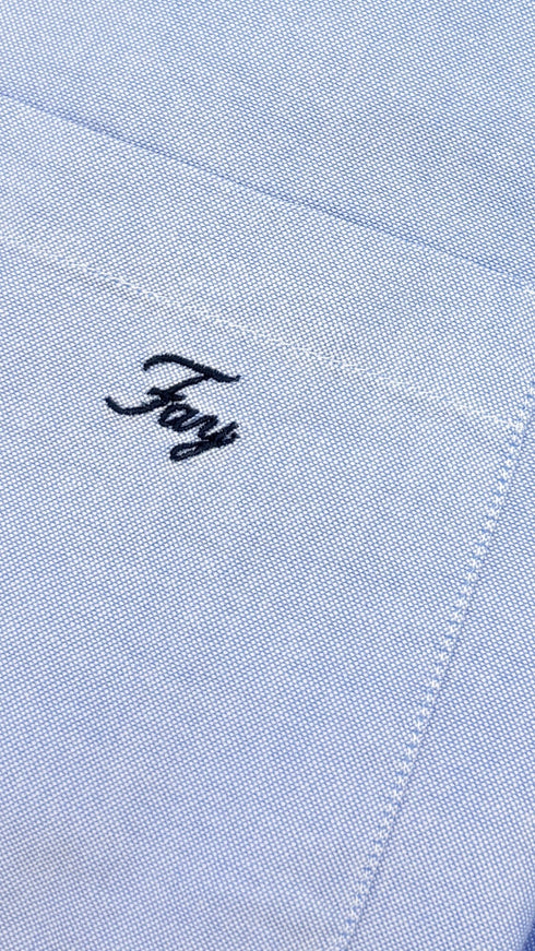 Camicia button-down azzura