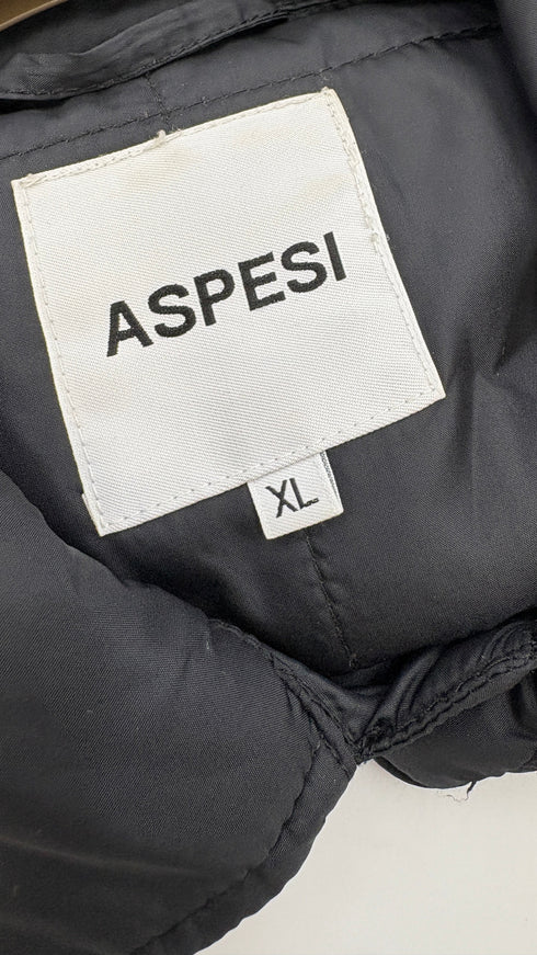 Giacca nera imbottita