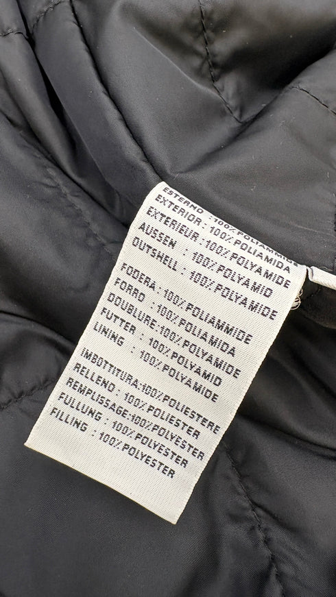 Giacca nera imbottita