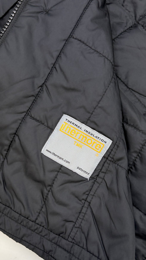 Giacca nera imbottita