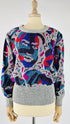 Maglione vintge Pop Art Faces