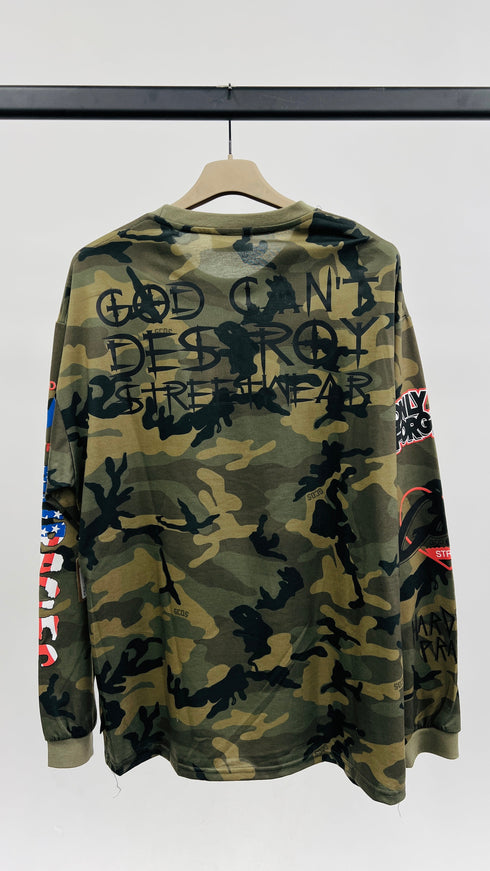Longsleeve camouflage