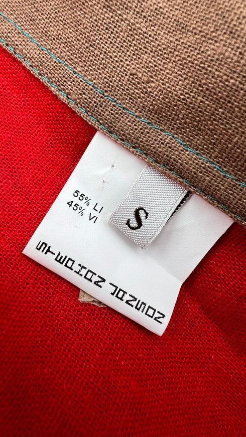 Camicia color-block