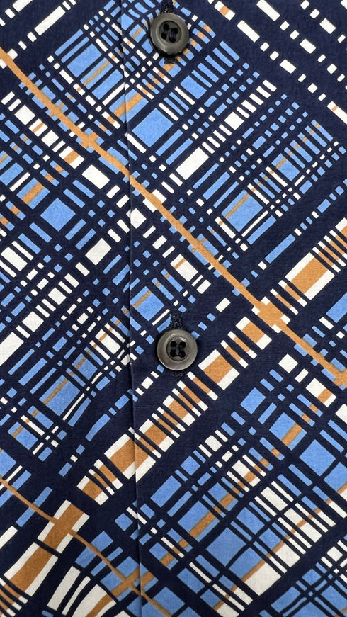 Camicia tartan slim-fit