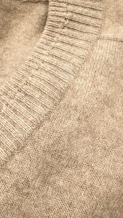 Maglia V in cashmere