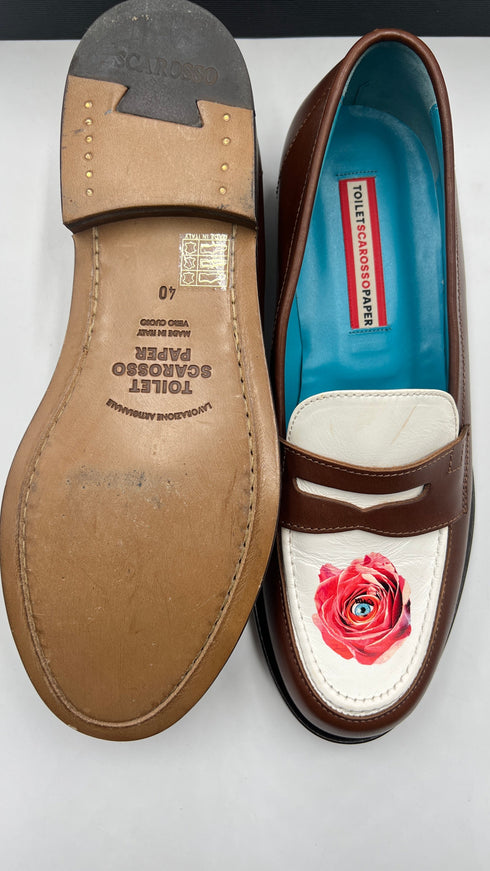 Mocassini "Eye & Rose" N.40