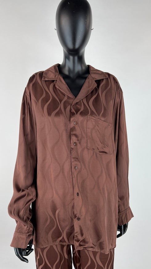 Completo in raso con cartellino