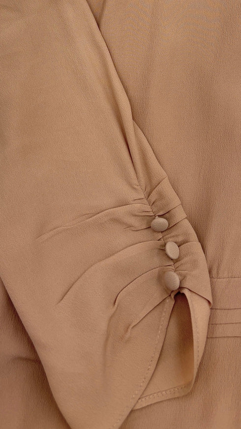 Abito midi con cut-out