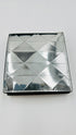 Triangle Bi-Fold Wallet Argento