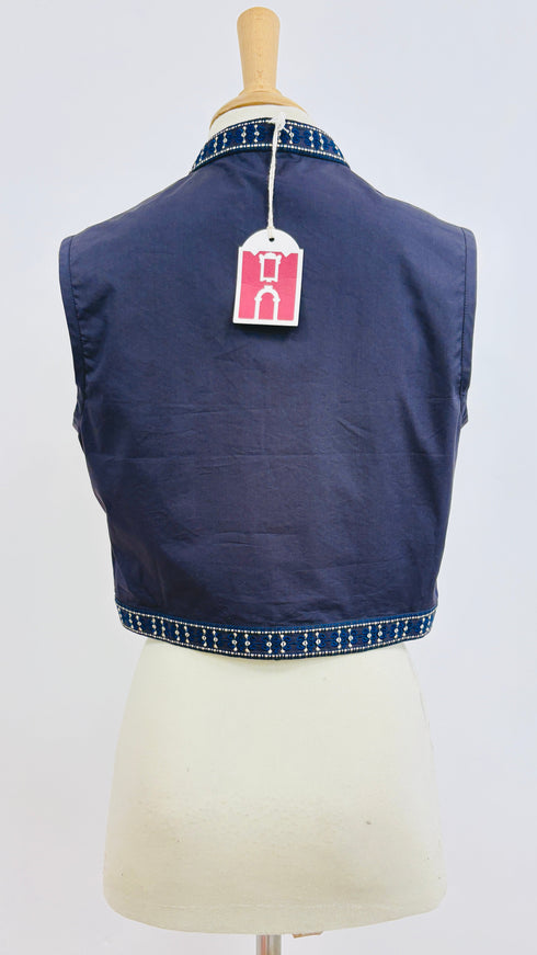 Gilet blu “Aura Calliope”