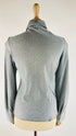 Camicia lurex argentata