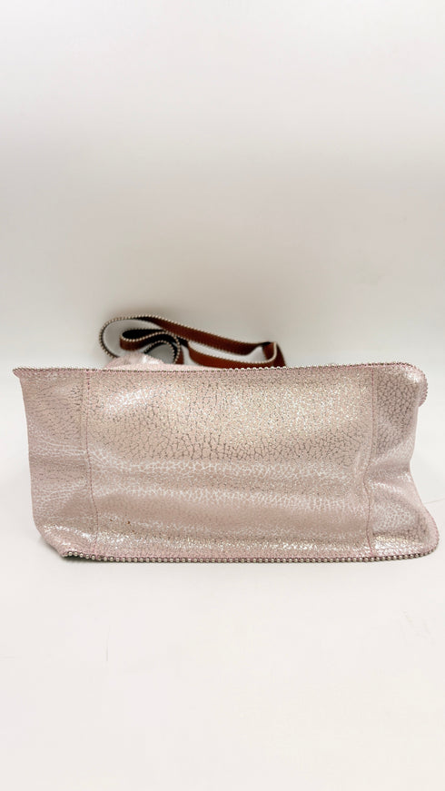 Tote-bag laminata con cartellino