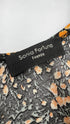 Top a fiori con ruffles