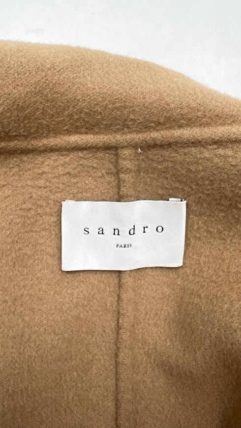 Cappotto in panno di lana