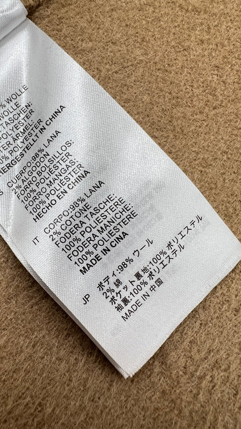 Cappotto in panno di lana