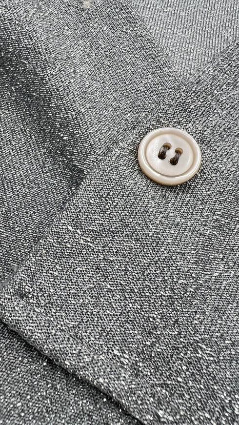 Camicia lurex argentata