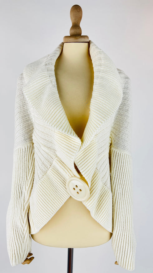 Cardigan maxi bottone