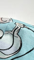 T-shirt girocollo in cotone stampato
