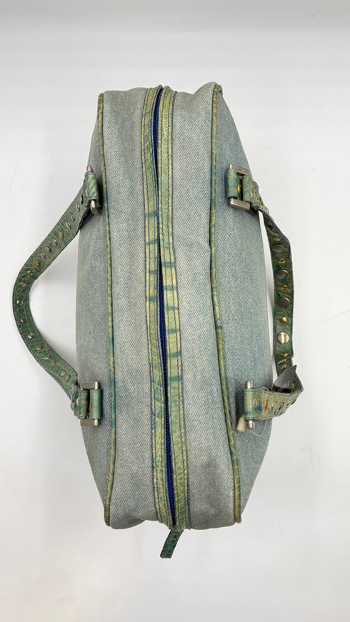 Borsa jeans e borchie