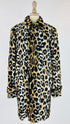 Cappotto animalier con cartellino
