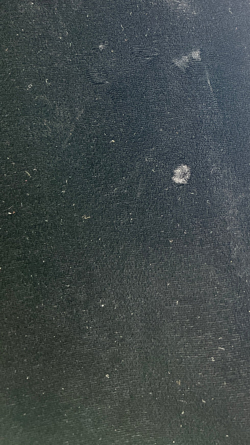 Completo in velluto nero