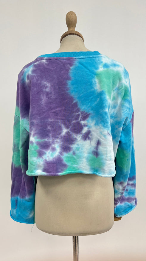 Felpa cotone tie-dye