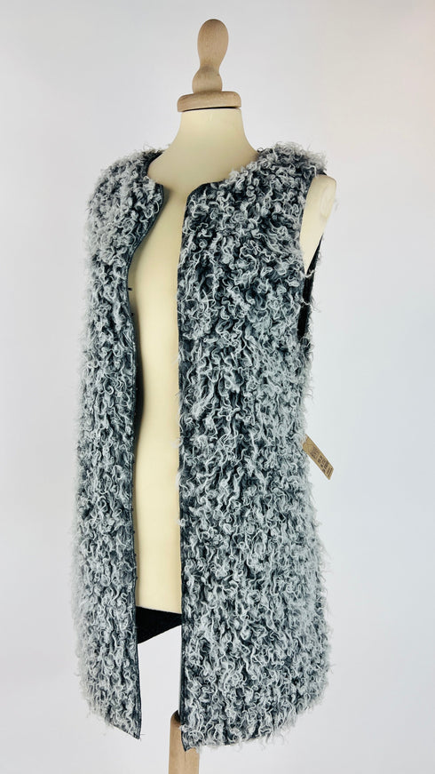 Gilet effetto montone