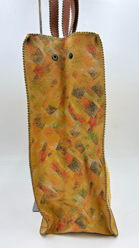 Tote-bag stampa astratta