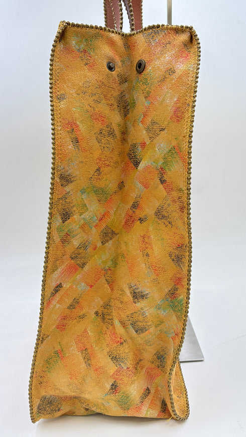 Tote-bag stampa astratta