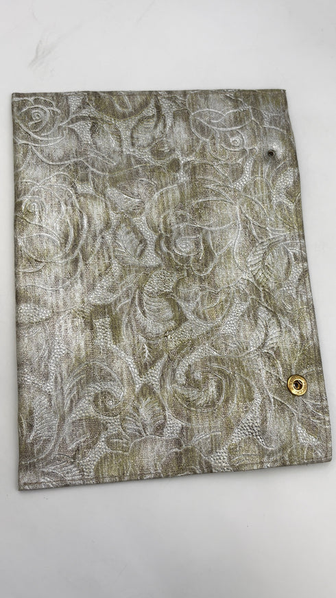 Tote-bag stampa giungla con cartellino