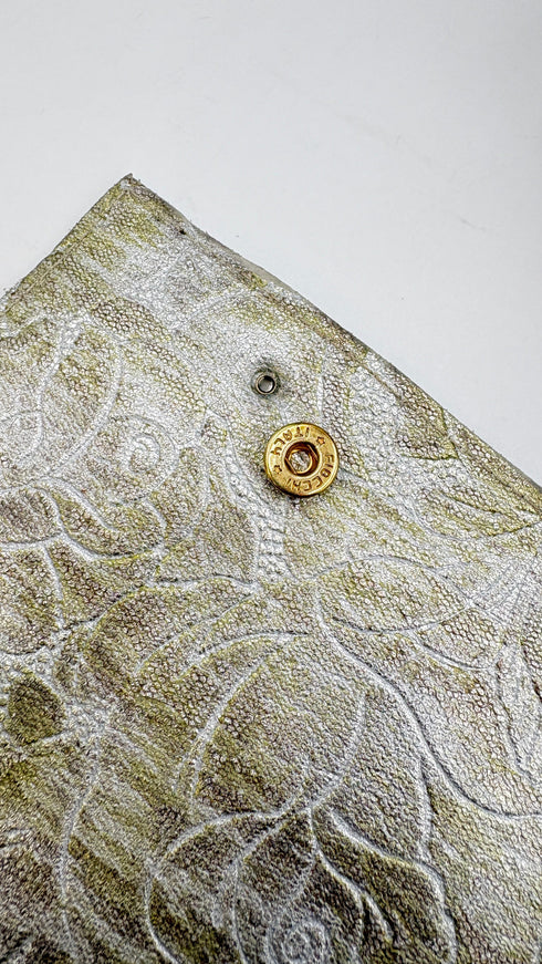 Tote-bag stampa giungla con cartellino