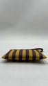 Pochette in pelle a righe