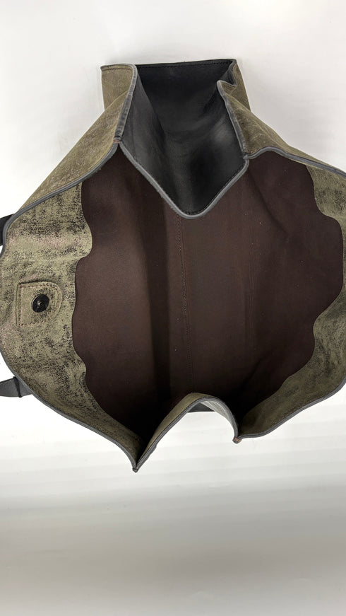 Borsa “Florida” laminata con cartellino