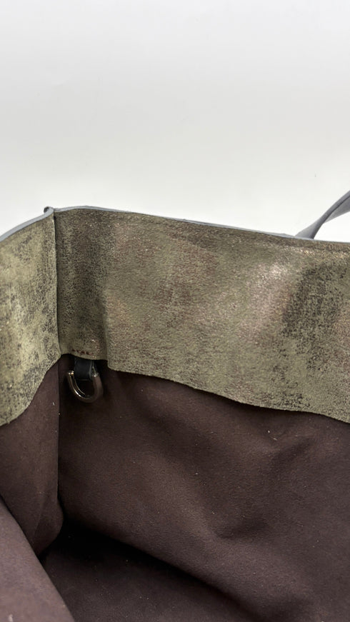 Borsa “Florida” laminata con cartellino